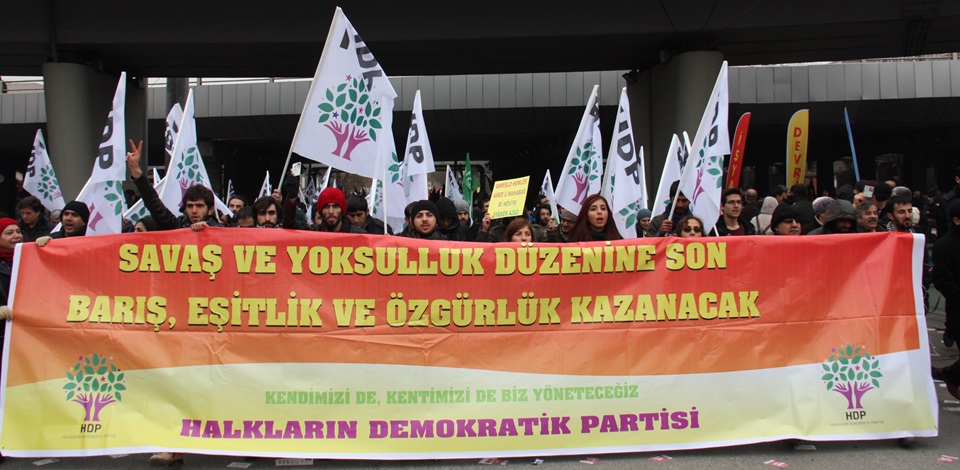 On binler yolsuzluğa karşı özgürlük adalet ve emek dedi