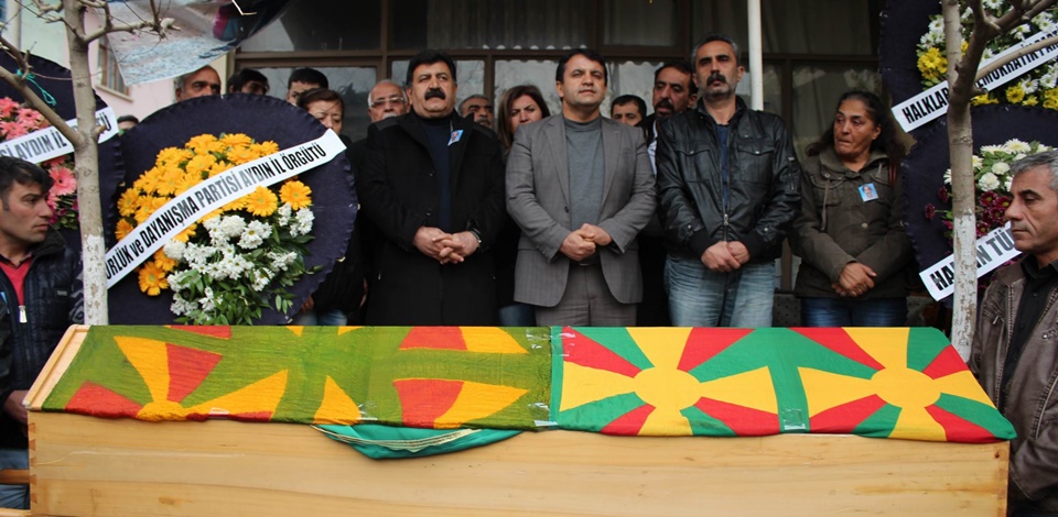 HDP İl Eş Başkanı Alçiçekin cenazesi toprağa verildi