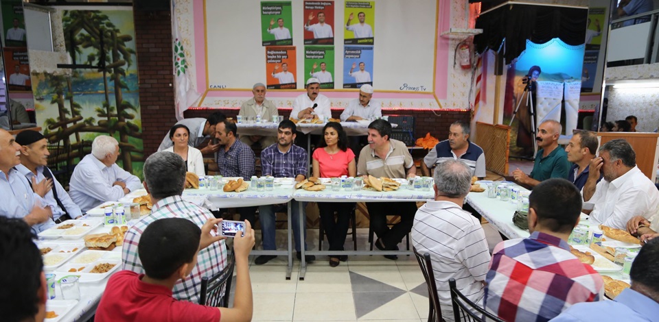 HDP Başakşehir İlçe Örgütü iftarda buluştu