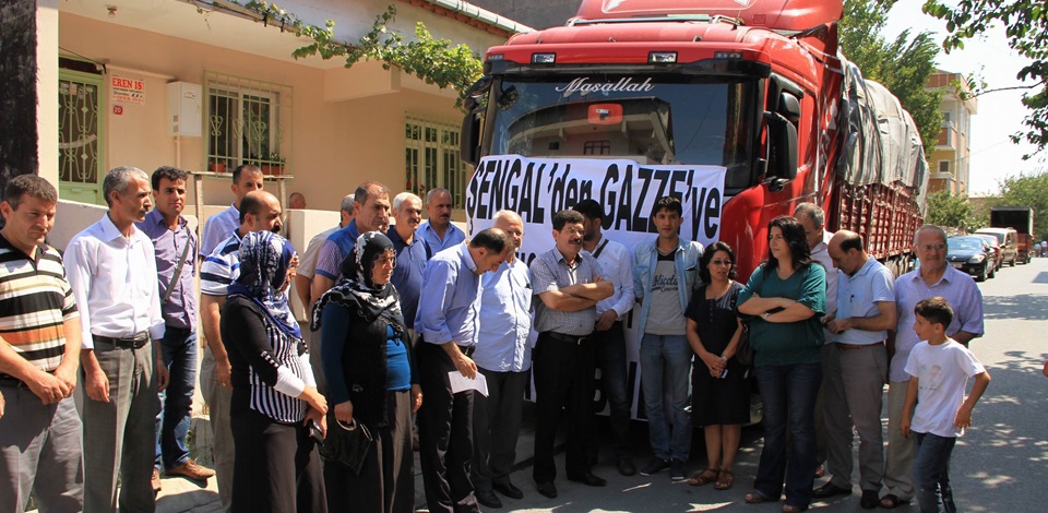 İstanbuldan Nusaybine bir tır yardım malzemesi 