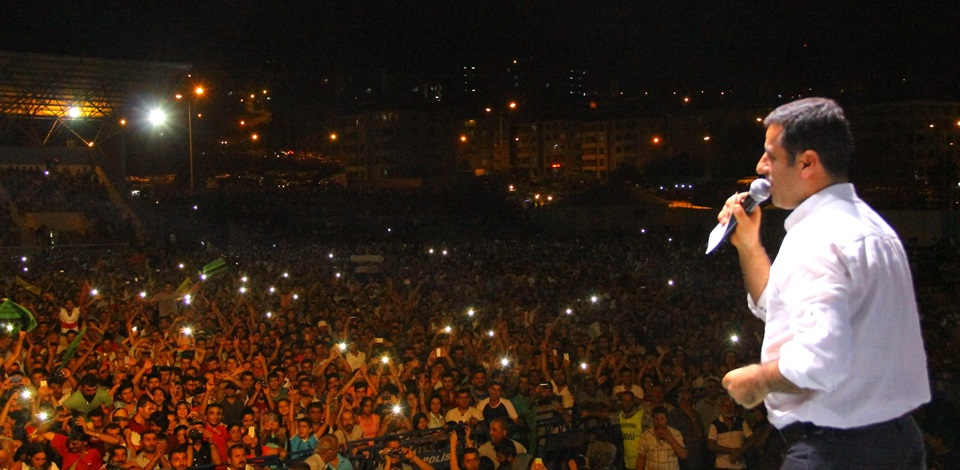 Demirtaş, Dersimde festival çoskusuyla karşılandı