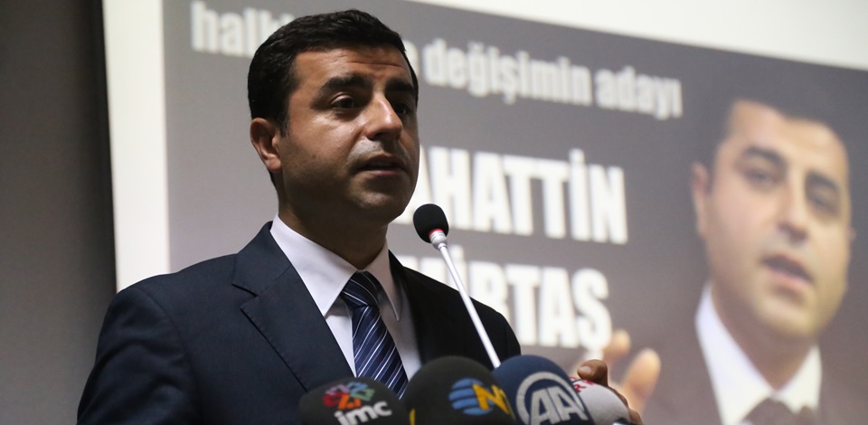 Demirtaş: Başbakanın hak ihlallerinde sicili temiz değildir