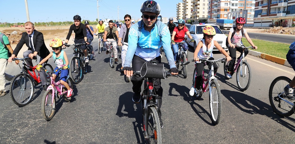 Demirtaş, doğa tahribatlarına karşı pedal çevirdi