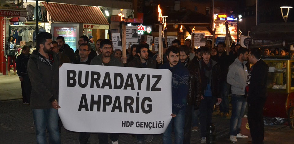 Buradayız ahparig, vazgeçmedik
