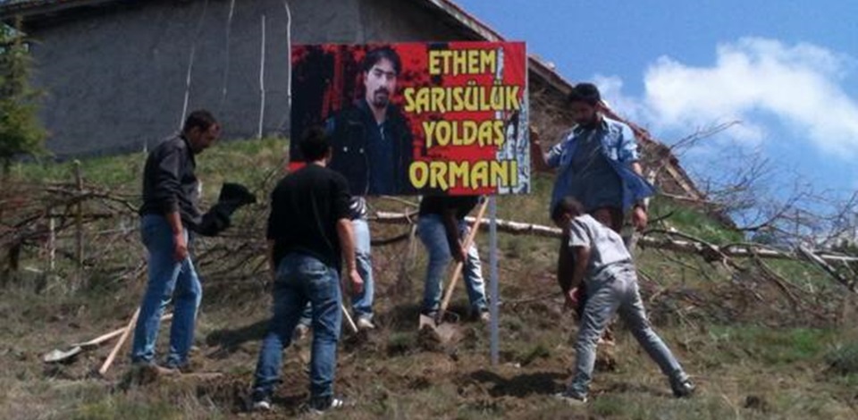 Çorum Gençlik Meclisi, Ethem Sarısülük’ün köyünde fidan dikti