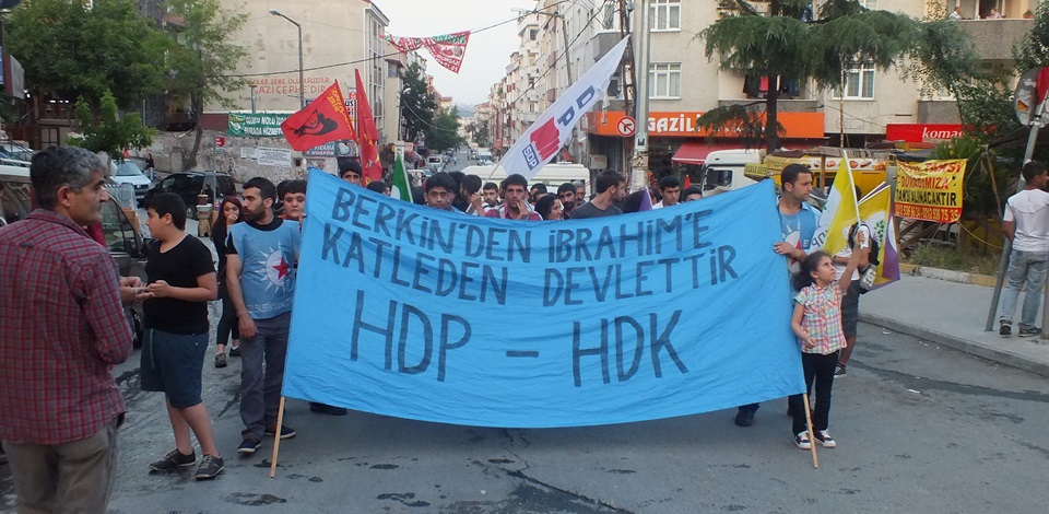 Gazide İbrahim Aras için eylem