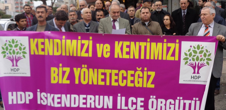 HDP İskenderundaki merkezini açtı