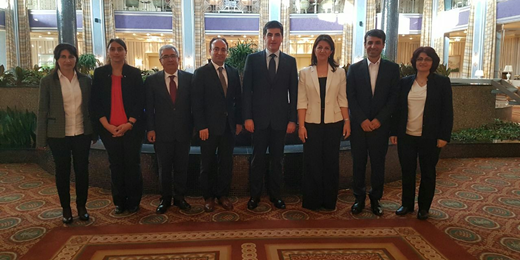 Kürdistan Bölgesel Yönetimi Başbakanını Neçirvan Barzaniyi ziyaretimiz