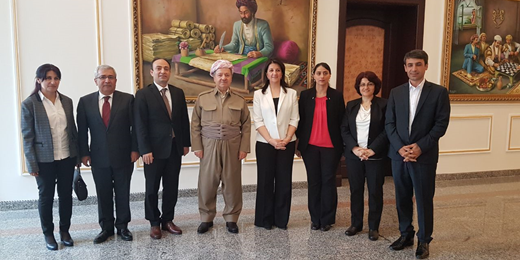 Co-Chair Buldan met with Mr. Mesud Barzani