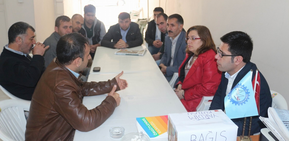HDP Kumport işçilerini ziyaret etti