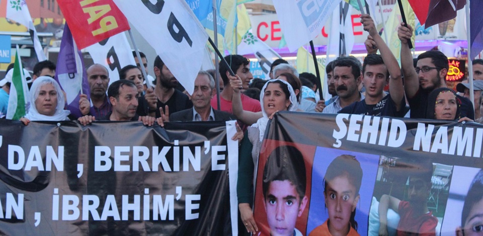 İbrahim Arasın katledilmesi İstanbulda HDPliler tarafından protesto edildi