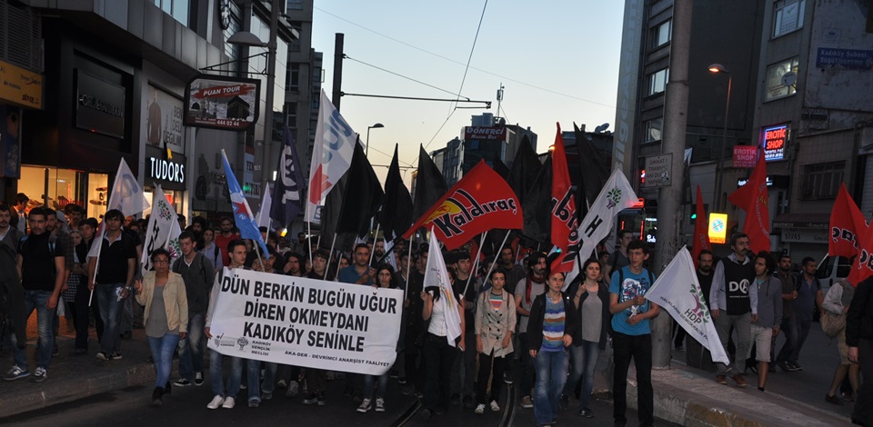 Kadıköyde Uğur Kurt için buluşuldu
