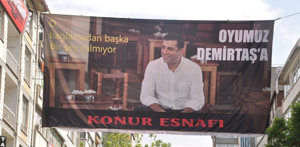 Konur esnafı: Oyumuz Demirtaşa