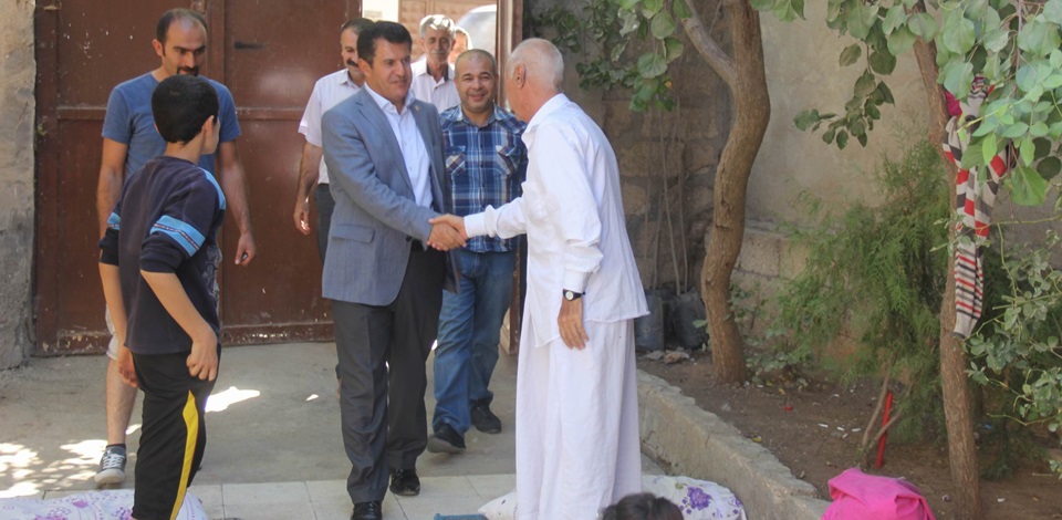 HDP Milletvekili Dora Ezidi yurttaşları ziyaret etti