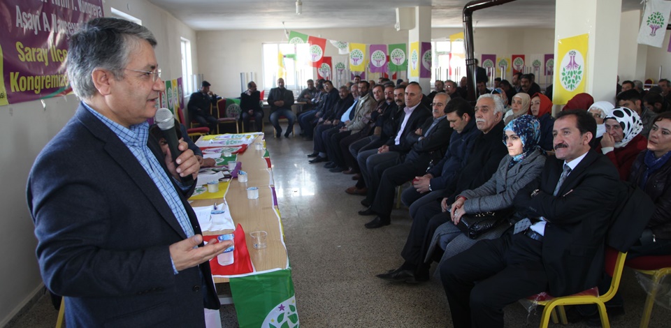 Sarayda İlçe Kongresi yapıldı
