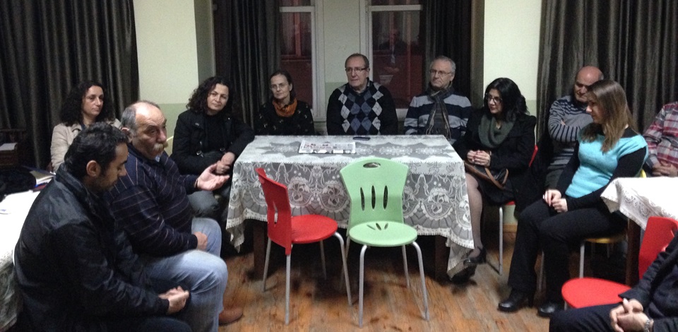 HDP adayları Sivaslı Ermenileri ziyaret etti