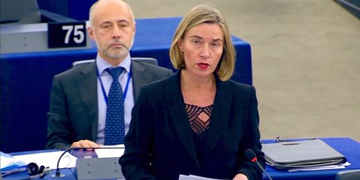 Federica Mogherini: We expect to see concrete progress in Turkey on the rule of law and fundamental freedoms including those of Mr Demirtaş