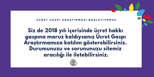 Türkiye’deki ücret gaspını araştırıyoruz