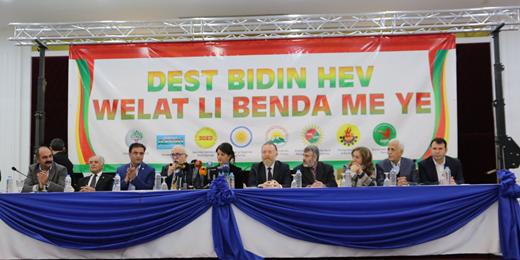 Kürdistan Seçim İttifakını oluşturuyoruz
