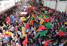 Bismil’in HAYIR’ı sokaklara sığmadı