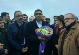 Baluken: İçeri girerken de barış, demokrasi ve özgürlük diyorduk, bugün de