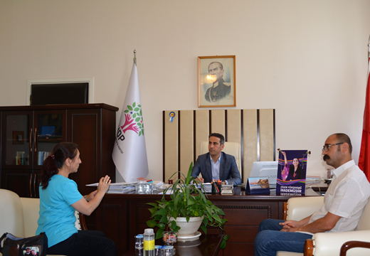 Sultan Özakçanın Meclis Grubumuzu ziyareti