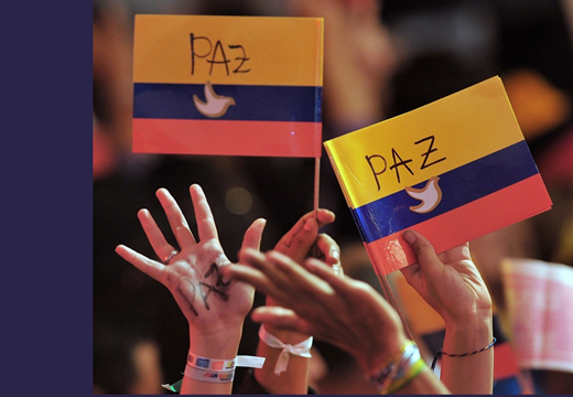 "The formal end of war in Colombia that cost more than 260,000 lives has increased the hopes of peoples of the world for peace"