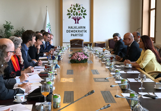 Belçika Temsilciler Meclisi Dış İlişkiler Komitesi heyeti ile yapılan görüşme