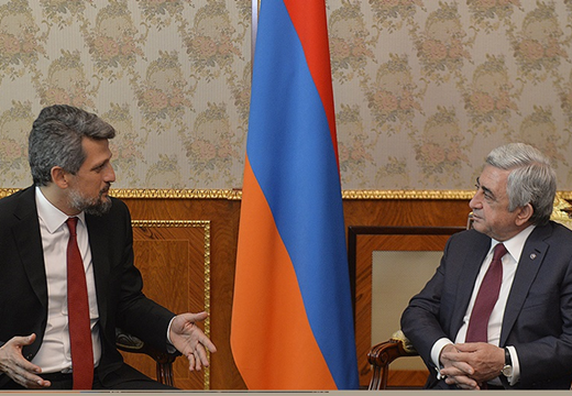 MP Garo Paylan met with the President of Armenia