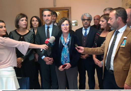 Irmakın TBMM Başkanlığı adaylık başvuru dilekçesini ilettik