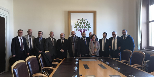 Avrupa Alevi Birlikleri Konfederasyonunun Meclis Grubumuzu ziyareti
