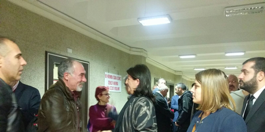 Buldan, bileşenlerimizin eşbaşkan ve sözcülerinin savcılık sorgusu sebebiyle Ankara Adliyesi’ndeydi