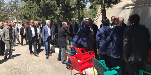 Milletvekillerimiz Samsatı ziyaret etti
