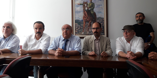 Piroğlu ve Saçılık, Ankara Engelliler Konfederasyonu ve Türkiye Körler Derneğini ziyaret etti