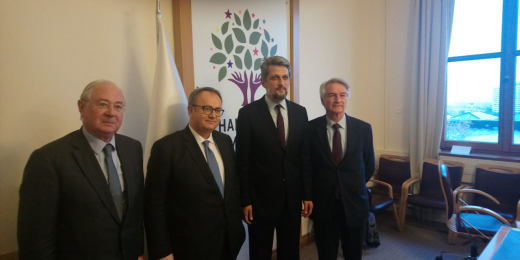 Fransa Senatosu Avrupa İşleri Komitesi üyesi senatörler ile görüşmemiz