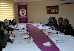 HDKden partimize dayanışma ziyareti