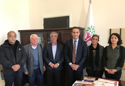 Suruç Aileleri İnisiyatifinin ziyareti