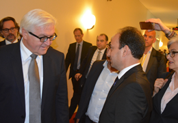 German Minister for Foreign Affairs visit to our parliamentary group