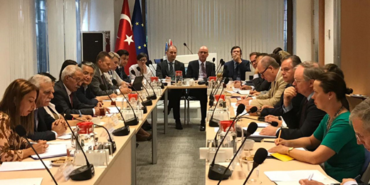 AB Türkiye Delegasyonu ile Kayyım Darbesine ilişkin görüşme