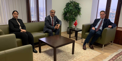 AB Türkiye Delegasyonu Başkanını ziyaretimiz