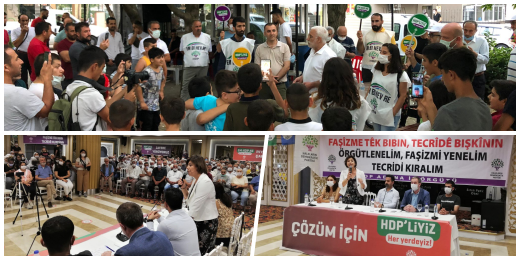 Heyetlerimiz Adana ve Bursadaydı: Bu mücadele bizi zafere götürecek