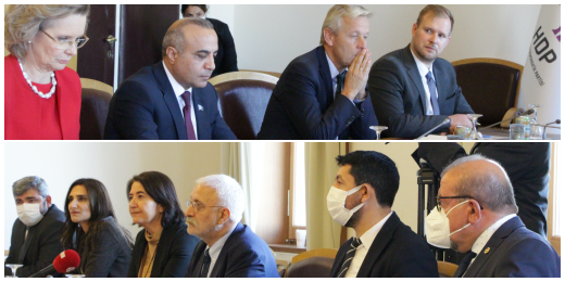 AGİT-PA Başkanı Cederfelt, Meclis Grubumuzu ziyaret etti