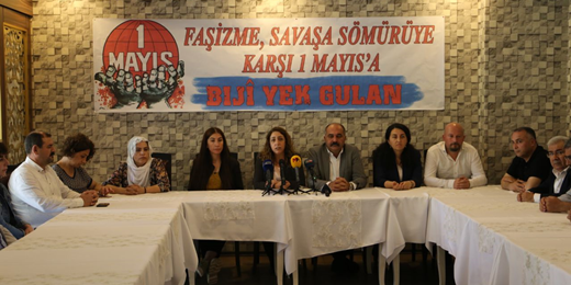 Diyarbakır’dan ortak çağrı: 1 Mayıs’ta yoksulluğu derinleştiren savaşa karşı ortak mücadeleyi büyütelim
