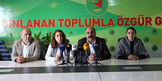 DTK, HDK, DBP ve HDPden ortak açıklama: Sivil yerleşim yerlerine yönelik saldırıları kınıyoruz
