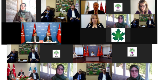 Siyasi partilerle bayramlaştık