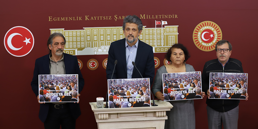 Sarayın Bütçesine karşı Halkın Bütçesi: Sarayları satıp asgari ücreti 5 bin TL yapacağız