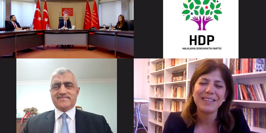 CHP, Deva Partisi, Gelecek Partisi ve Saadet Partisi ile online bayramlaşma gerçekleştirdik