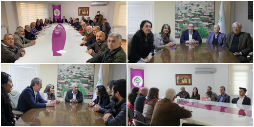 Dayanışma ziyaretleri devam ediyor: Dayanışma içindeyiz, yalnız değilsiniz