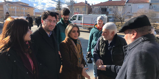 Kriz Masamızın Elazığ’daki incelemeleri sürüyor