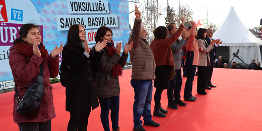 On binler Kartalda buluştu: Emek ve Özgürlük İttifakı seçim startını verdi